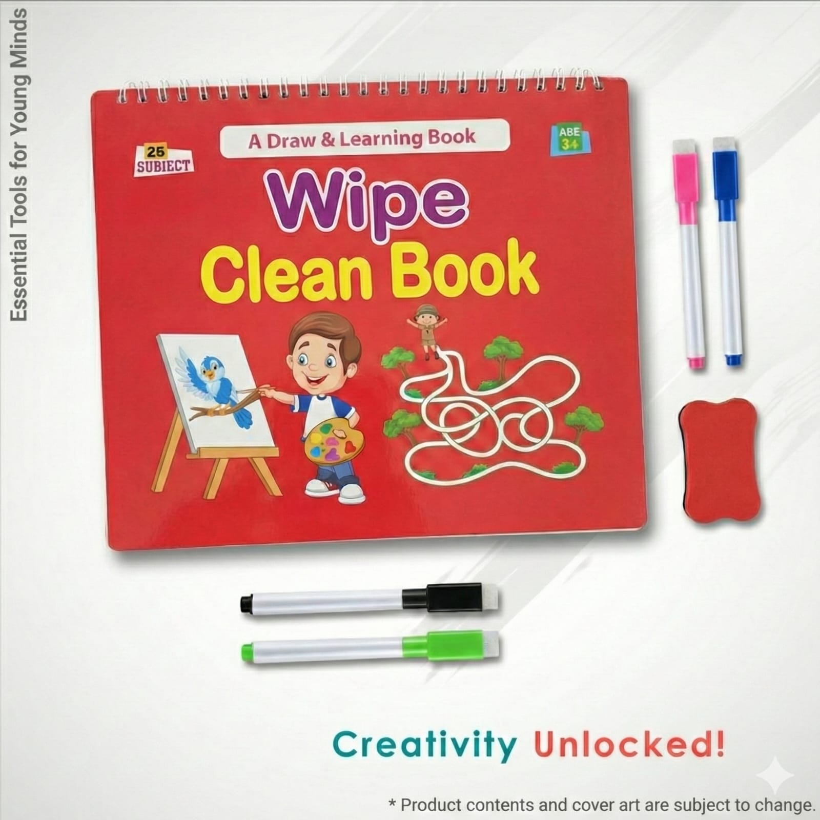 Wipe Clean Activity Book